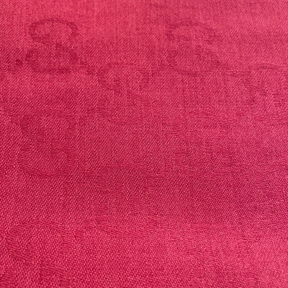 Gucci GG logo scarf - fuschia - Picture 3 of 5